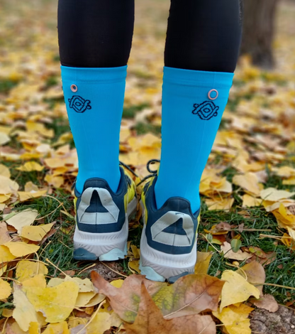 Calcetin tecnico Azul