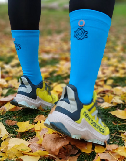 Calcetin tecnico Azul