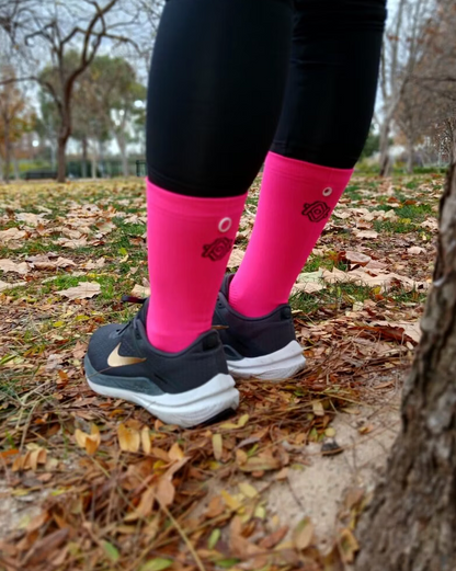 Calcetin Tecnico Fucsia