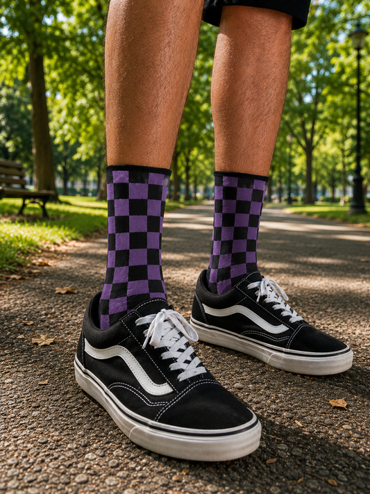 90'S CHECKER MORADO