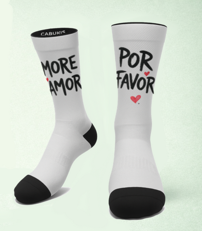 MORE AMOR POR FAVOR – Calcetines San Valentín | CABUKIS