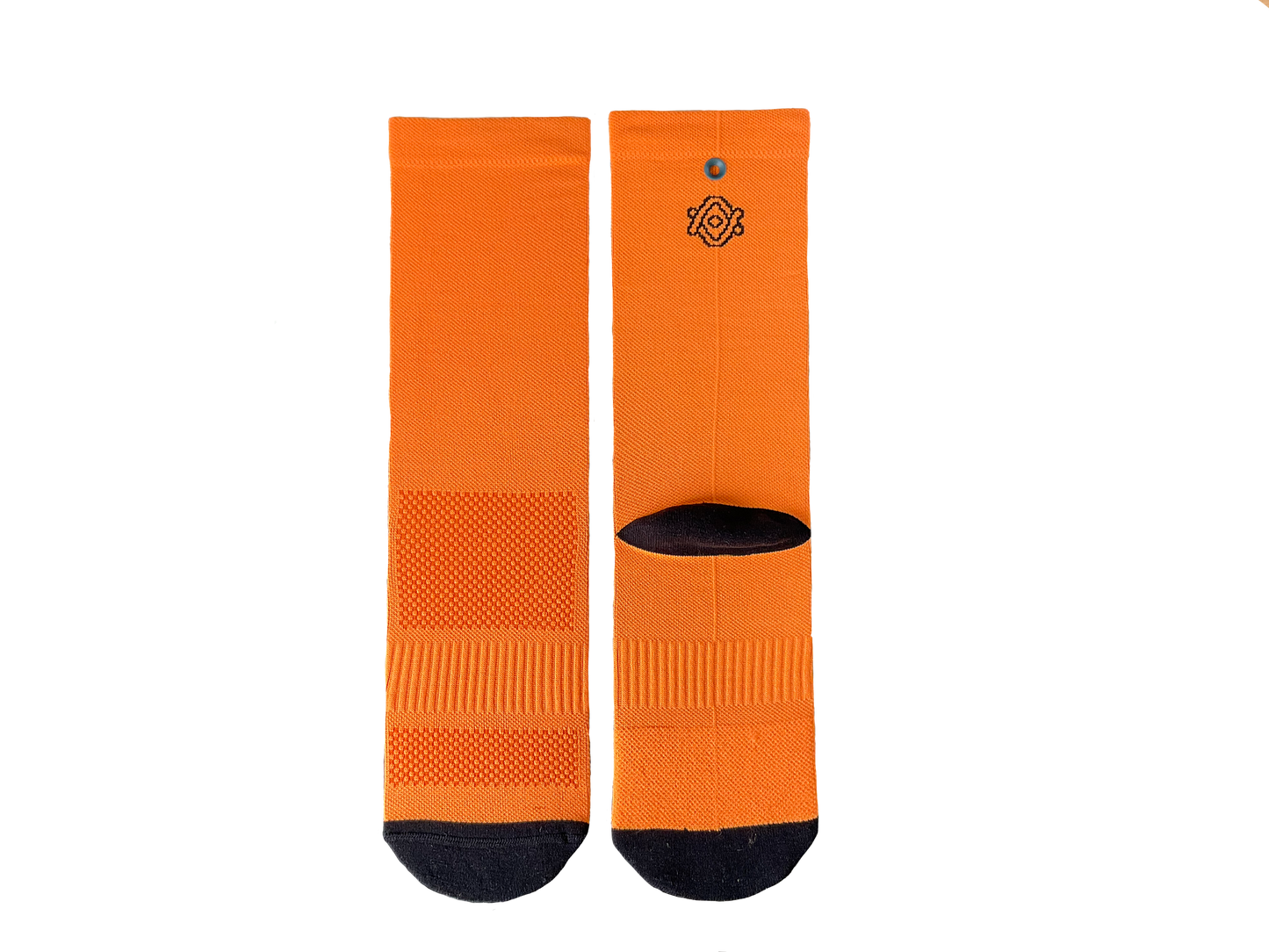 Calcetin tecnico naranja