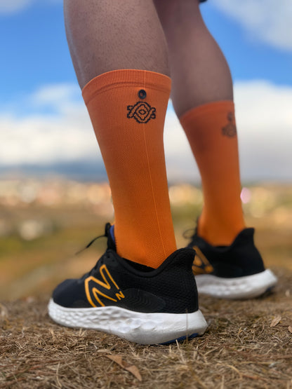 Calcetin tecnico naranja