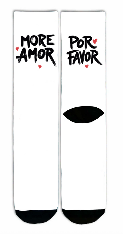 MORE AMOR POR FAVOR – Calcetines San Valentín | CABUKIS