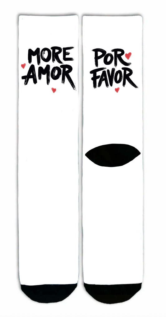 MORE AMOR POR FAVOR – Calcetines San Valentín | CABUKIS